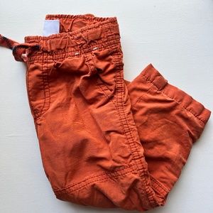 Vintage Gymboree Burnt Orange Gymster pants 2T